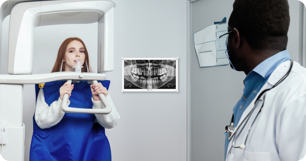 Dental monitor_x ray image across devices