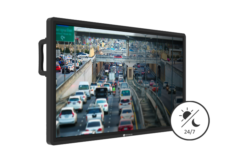 AG Neovo 4K Security Display with 24/7 Icon